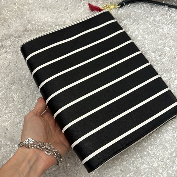 Betsey Johnson large clutch wristlet sequin rose - Picture 2 of 6